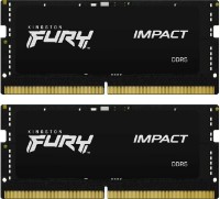 Оперативная память Kingston Fury Impact 32Gb DDR5-6400MHz SODIMM Kit (KF564S38IBK2-32) фото №1 — интернет-магазин Desire.md
