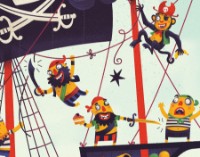 Puzzle Djeco 36 The Pirate Ship DJ07129 imaginea #4 — magazin online Desire.md