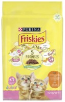 Hrană uscată pentru pisici Purina Friskies Junior Chicken Milk Vegetables 10kg
