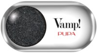 Тени для век Pupa Vamp! Eyeshadow Black Frozen Metallic фото №2 — интернет-магазин Desire.md