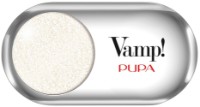 Fard de pleoape Pupa Vamp! Eyeshadow Sparkling Platinum Top Coat imaginea #2 — magazin online Desire.md