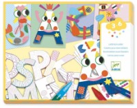 Set de decorare Djeco A World to Create, Letters DJ08998