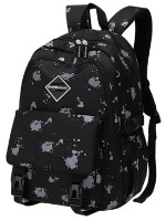 Школьный рюкзак Erich Krause SchoolLine 58806 24L Spots on Black фото №1 — интернет-магазин Desire.md