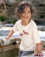 Детская футболка Lassig LSF 2 Tigers OffWhite/Rust фото №3 — интернет-магазин Desire.md