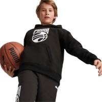 Hanorac pentru copii Puma Basketball Hoodie B Puma Black 140 imaginea #3 — magazin online Desire.md