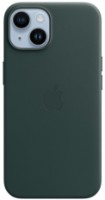Husa de protecție Apple iPhone 14 Leather Case with MagSafe Forest Green imaginea #1 — magazin online Desire.md