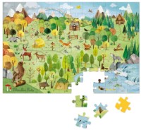 Puzzle Moulin Roty 96 Лес (MR712410) imaginea #1 — magazin online Desire.md