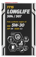 Моторное масло Mannol Longlife 504/507 5W-30 7715 1L Metal фото №1 — интернет-магазин Desire.md