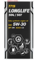 Моторное масло Mannol Longlife 504/507 5W-30 7715 5L Metal фото №1 — интернет-магазин Desire.md