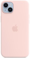 Husa de protecție Apple iPhone 14 Plus Silicone Case with MagSafe Chalk Pink imaginea #1 — magazin online Desire.md