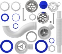 Сифон для ванны Aquant V110-45-MR фото №2 — интернет-магазин Desire.md