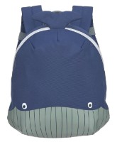 Rucsac pentru copii Lassig Friends Whale Dark Blue LS1203021179 imaginea #1 — magazin online Desire.md