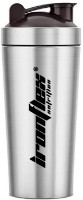 Шейкер для спортивного питания IronFlex Shaker Steel 750ml Silver фото №1 — интернет-магазин Desire.md