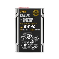 Ulei de motor Mannol O.E.M. for Renault Nissan 5W-40 7705 1L Metal
