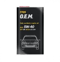 Ulei de motor Mannol O.E.M. for Renault Nissan 5W-40 7705 4L Metal