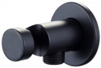 Suport de duș Herz Round Black (UH12218B)