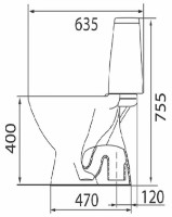 Vas WC Kolo Runa (L89206200) imaginea #2 — magazin online Desire.md