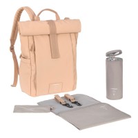 Rucsac pentru mamici Lassig GRE Rolltop Up Peach Pink LS1103038853 imaginea #8 — magazin online Desire.md