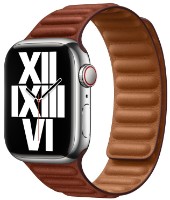 Ремешок Apple Watch 41mm Midnight Leather Link M/L фото №2 — интернет-магазин Desire.md