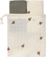 Pelinci Lassig Swaddle & Burp Blanket L 2pcs LS1312029273 imaginea #7 — magazin online Desire.md