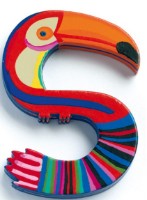 Декоративная буква Djeco S (DD04858)