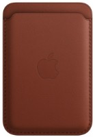Portofel Apple iPhone Leather Wallet with MagSafe Umber imaginea #1 — magazin online Desire.md