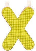 Декоративная буква Lilliputiens X (LP86732)