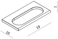 Suport prosop VOLLE Fiesta (15-77-334) imaginea #2 — magazin online Desire.md