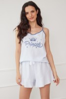 Пижама Ajoure T23577 Print Stripes Blue XS фото №1 — интернет-магазин Desire.md