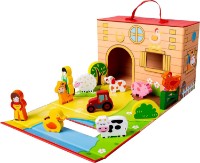 Set jucării Bino Farm Animals (70612) imaginea #3 — magazin online Desire.md