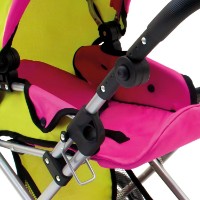 Cărucior pentru păpuși Bino Green/Pink (82910) imaginea #3 — magazin online Desire.md