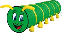 Tunel de joacă Bino Merry Caterpillar Green (82805)