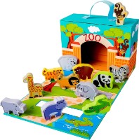 Set jucării Bino Zoo Animals (70613) imaginea #4 — magazin online Desire.md