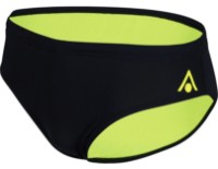 Slip de înot pentru bărbați Aqua Sphere Essential 8cm Swim Brief Black/Yellow 95