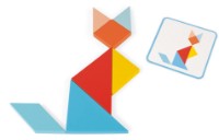 Joc educativ de masa Janod Tangram J05070 imaginea #3 — magazin online Desire.md