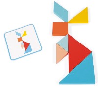 Joc educativ de masa Janod Tangram J05070 imaginea #4 — magazin online Desire.md