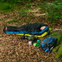 Sac de dormit Nils NC2012 Black/Navy/Orange imaginea #9 — magazin online Desire.md