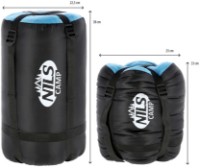 Sac de dormit Nils NC2012 Black/Navy imaginea #10 — magazin online Desire.md