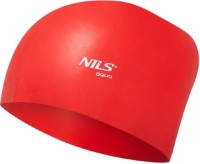 Cască de înot Nils NQC Long Hair Red