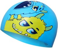 Cască de înot Nils NQC Monster Blue