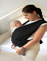 Sling pentru nou-născuți BabyJem Black (734) imaginea #4 — magazin online Desire.md