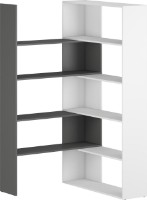 Etajeră Magnusplus Flexi White/Grafit imaginea #3 — magazin online Desire.md