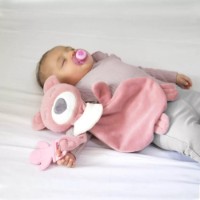 Inel gingival BabyJem Sleeping Friend Pink (680) imaginea #4 — magazin online Desire.md