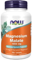 Vitamine NOW Magnesium Malate 1000mg 180tab