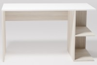 Masa de birou Smartex Comp 100cm Alb/Stejar Deschis imaginea #2 — magazin online Desire.md