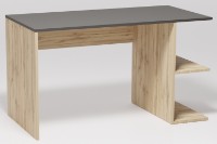 Masa de birou Smartex Comp 110cm Negru/Stejar Închis imaginea #3 — magazin online Desire.md