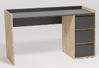 Masa de birou Smartex Home 120cm Negru/Stejar Închis imaginea #3 — magazin online Desire.md