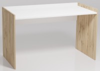 Письменный стол Smartex Tab 100cm Белый/Дуб Тёмный фото №3 — интернет-магазин Desire.md