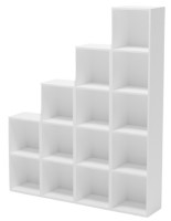 Etajeră Smartex Box Set 415 Alb