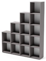 Etajeră Smartex Box Set 415 Grafit